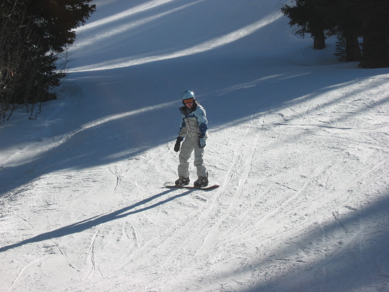 Lindsay at Snowbird